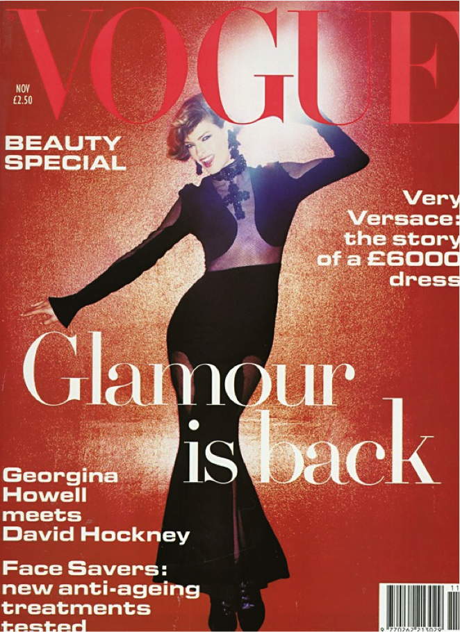 British Vogue Cover November 1993