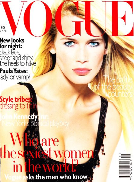 British Vogue Cover November 1995