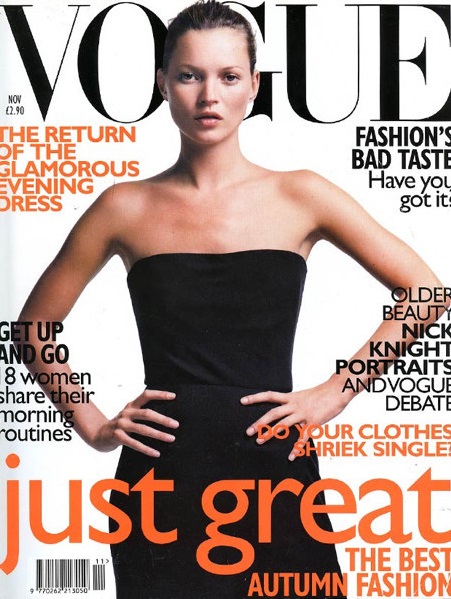 British Vogue Cover November 1998