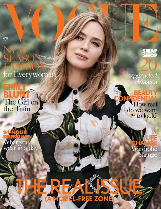 British Vogue Cover November 2016