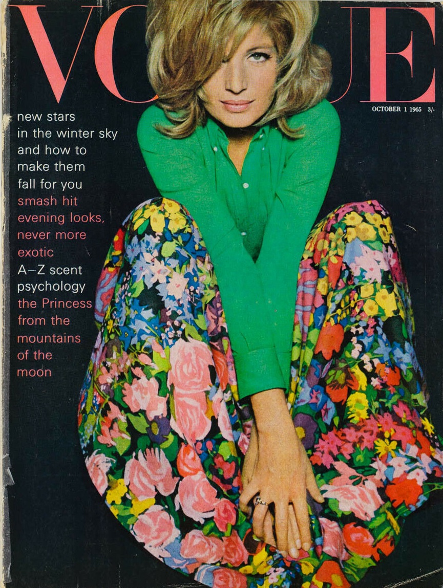 British Vogue Cover October 1965