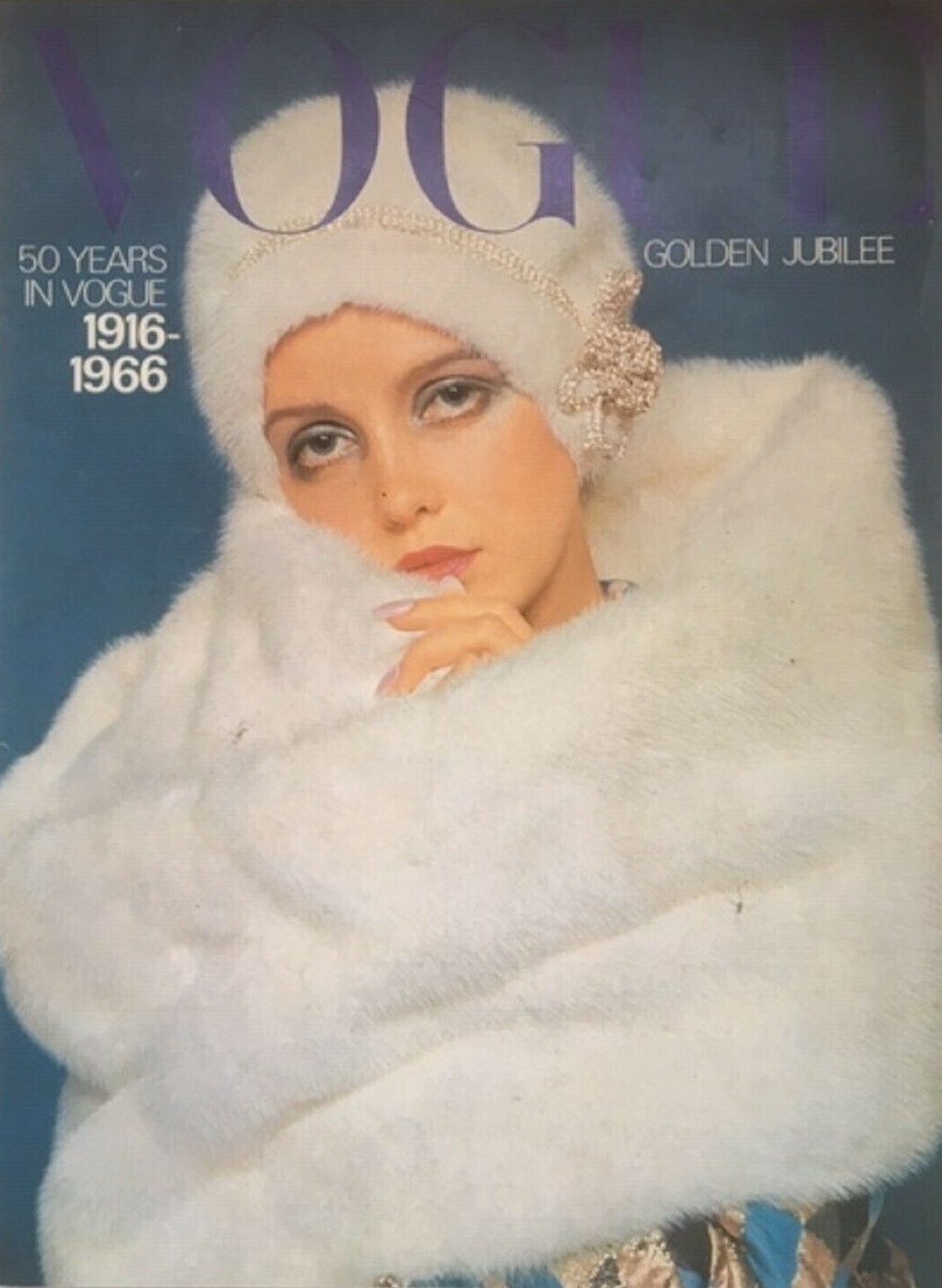 British Vogue Cover October 1966