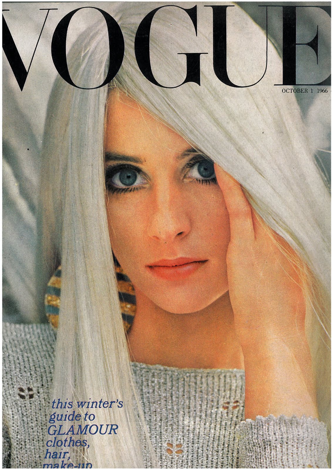 British Vogue Cover October 1966