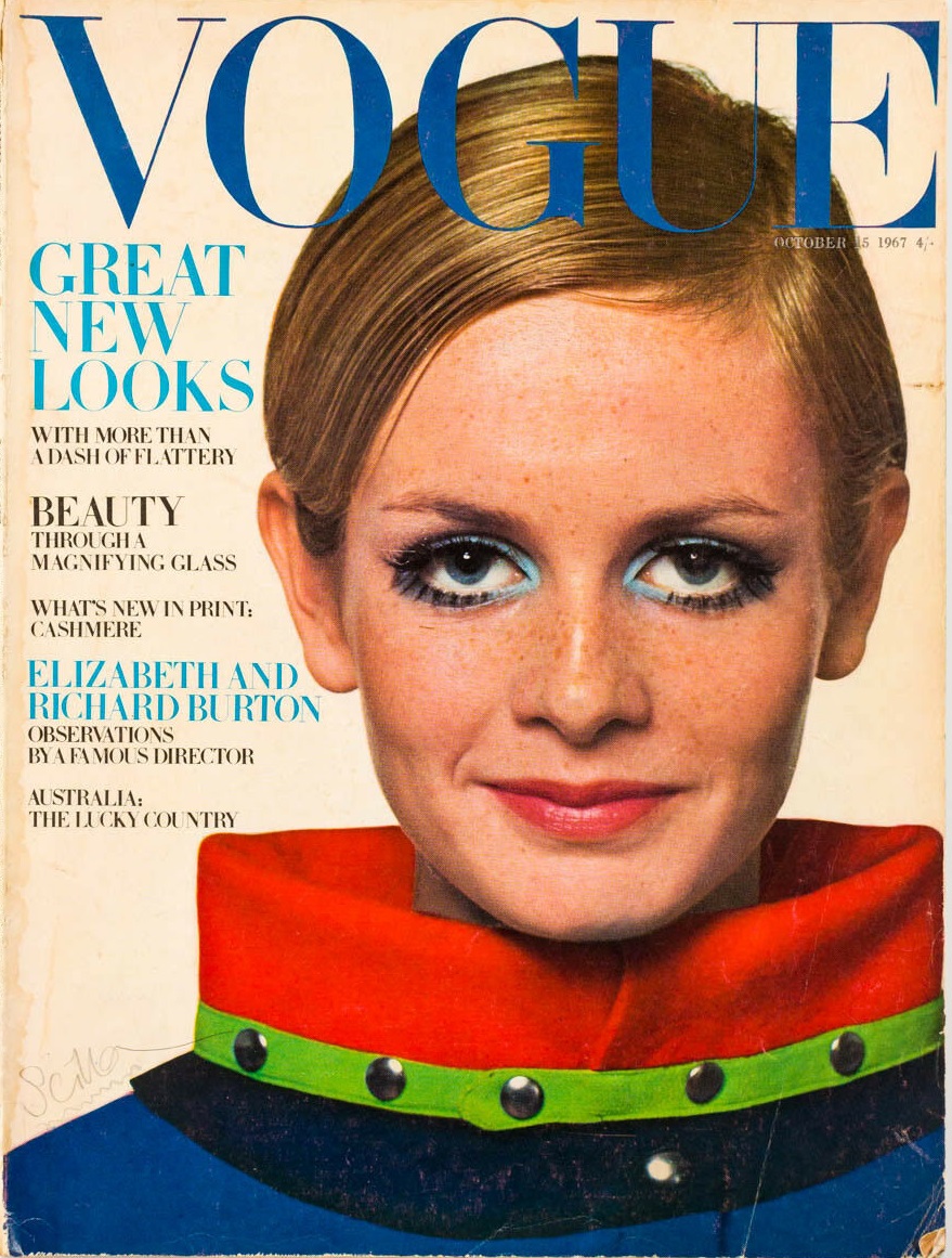 British Vogue Cover October 1967