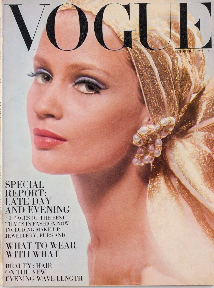 British Vogue Cover October 1967