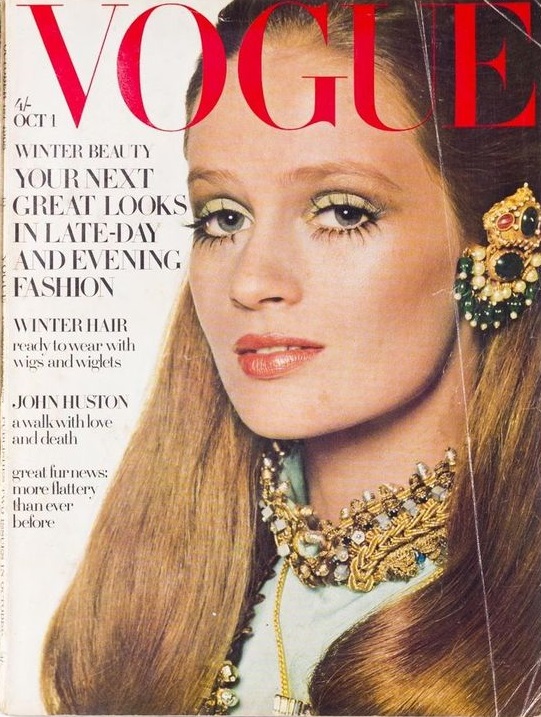 British Vogue Cover October 1968