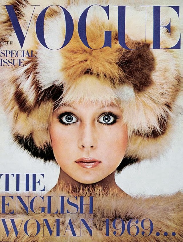 British Vogue Cover October 1969