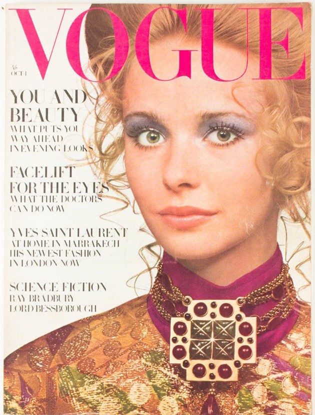 British Vogue Cover October 1969