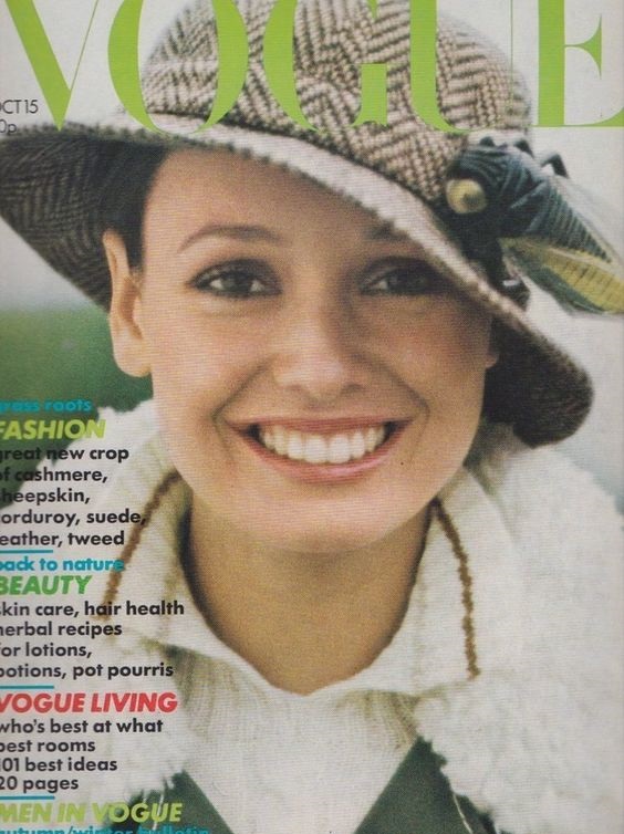 British Vogue Cover October 1973