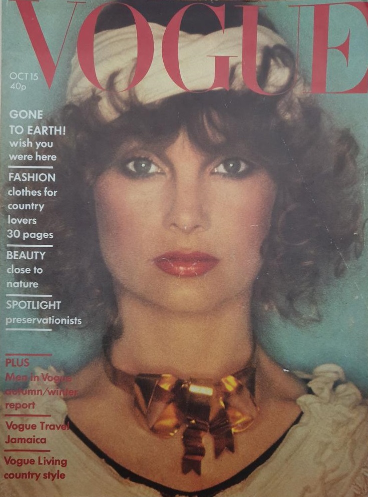 British Vogue Cover October 1974