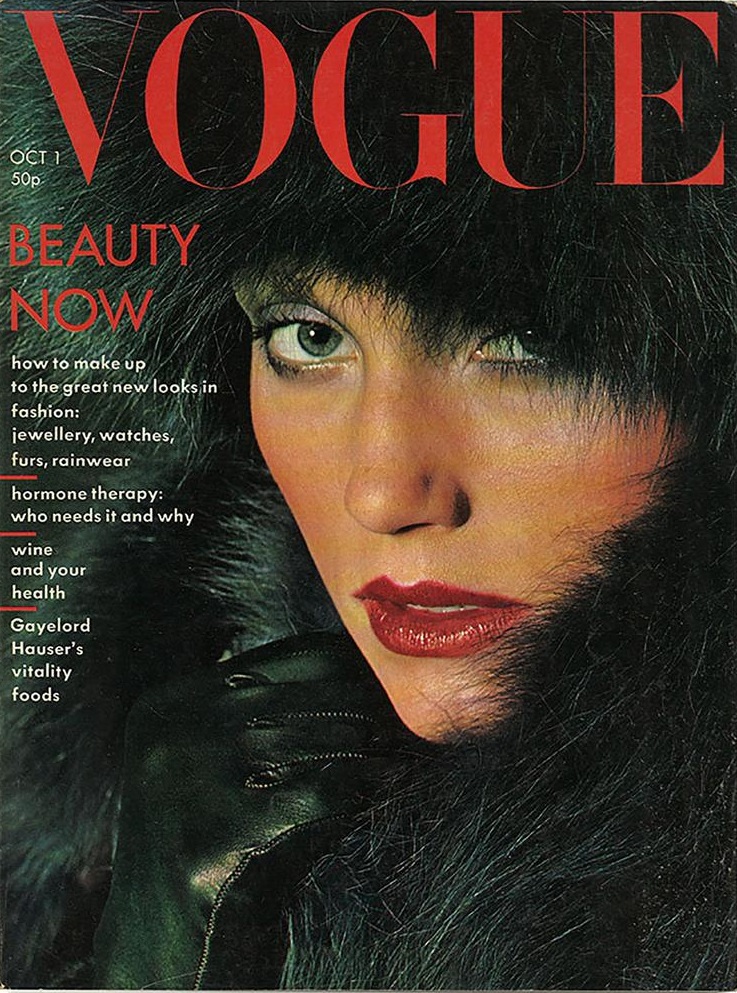 British Vogue Cover October 1975