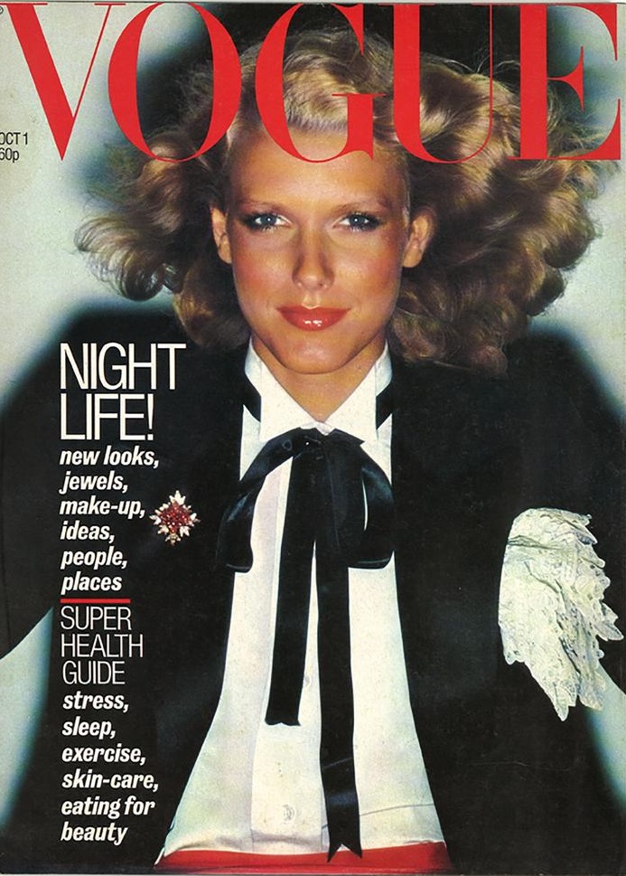 British Vogue Cover October 1977