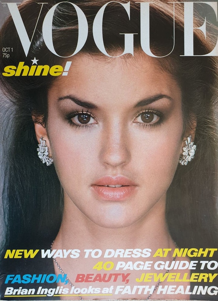 British Vogue Cover October 1978