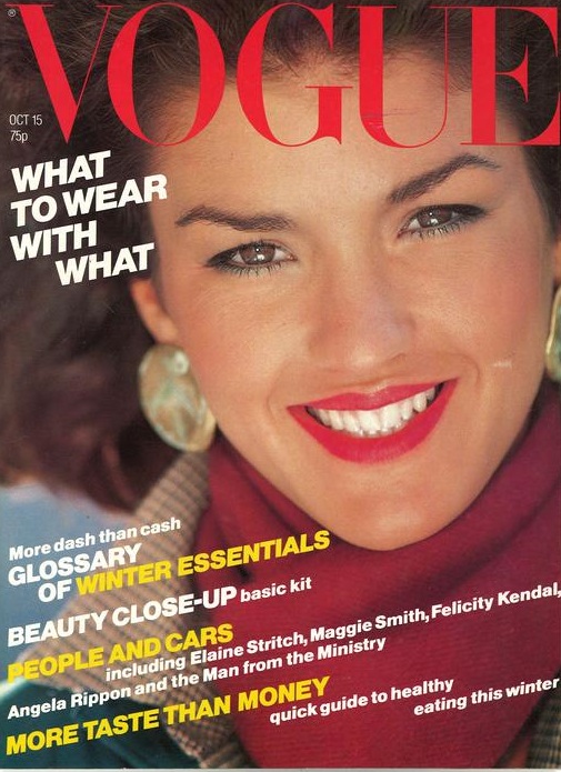 British Vogue Cover October 1979