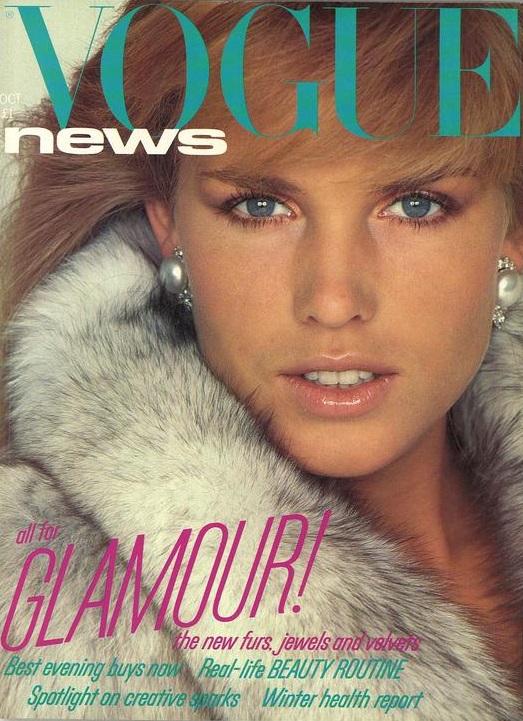 British Vogue Cover October 1981