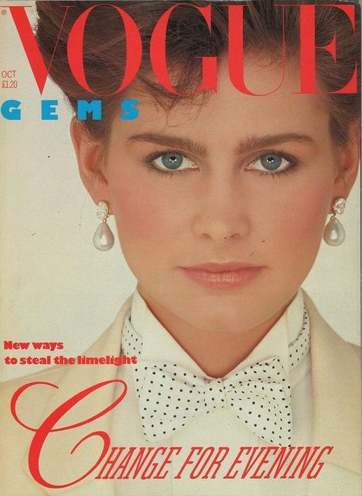 British Vogue Cover October 1982