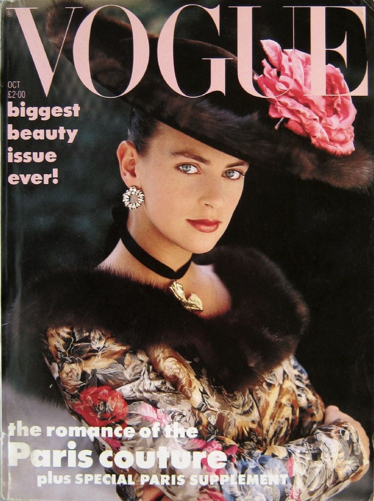 British Vogue Cover October 1987