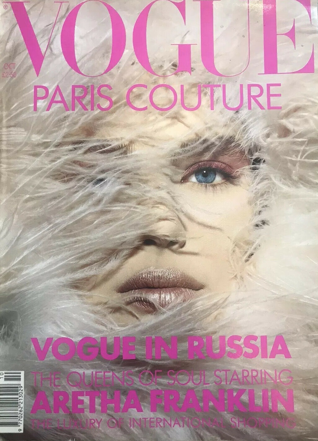 British Vogue Cover October 1990