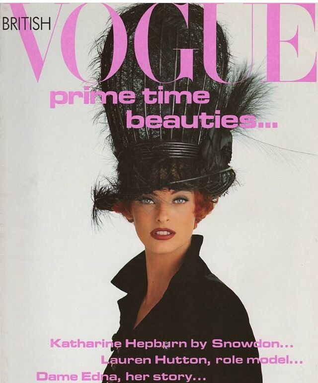 British Vogue Cover October 1991