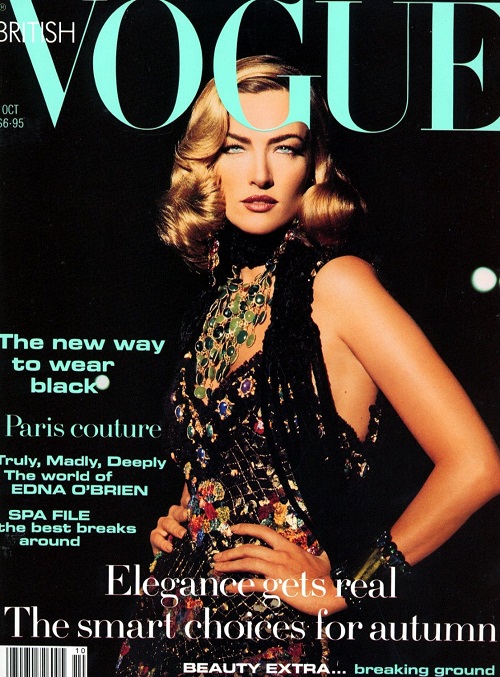 British Vogue Cover October 1992