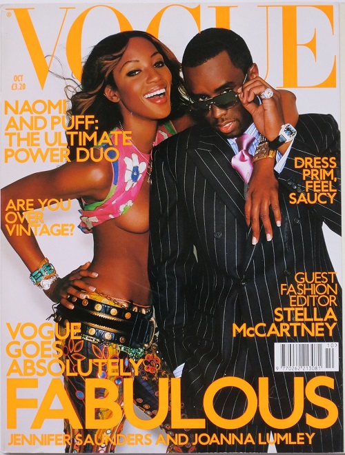 British Vogue Cover October 2001