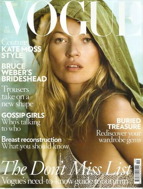 British Vogue Cover October 2008