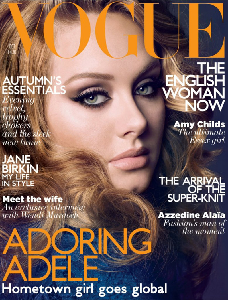 British Vogue Cover October 2011