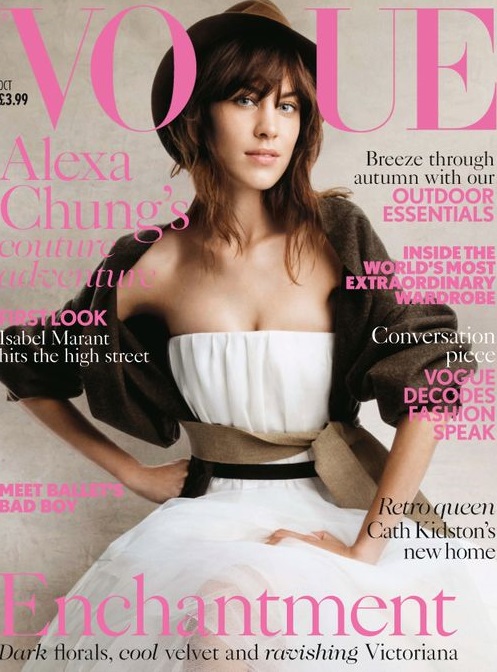 British Vogue Cover October 2013