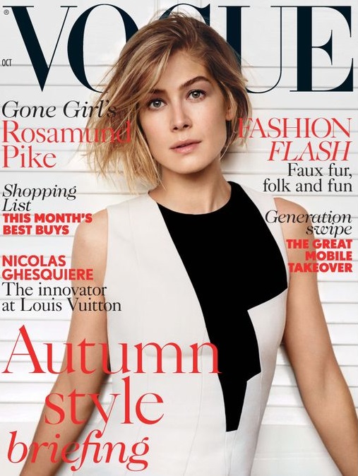 British Vogue Cover October 2014