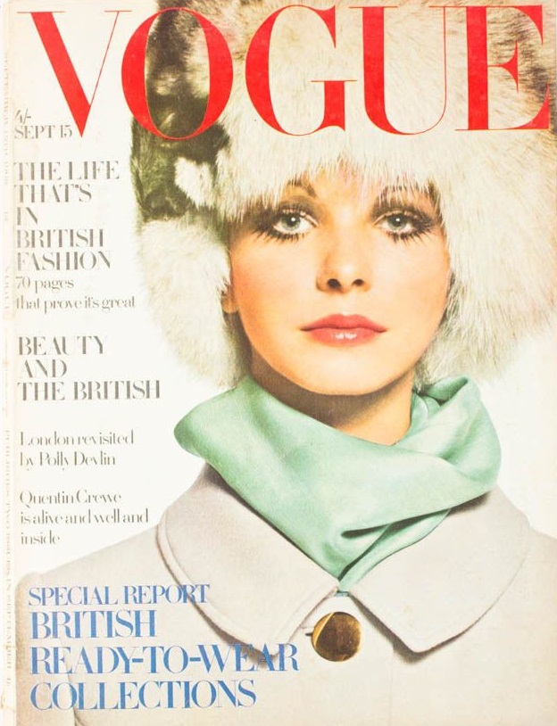 British Vogue Cover September 1968