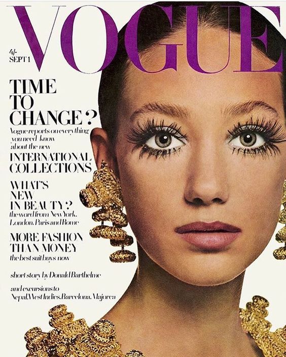 British Vogue Cover September 1968