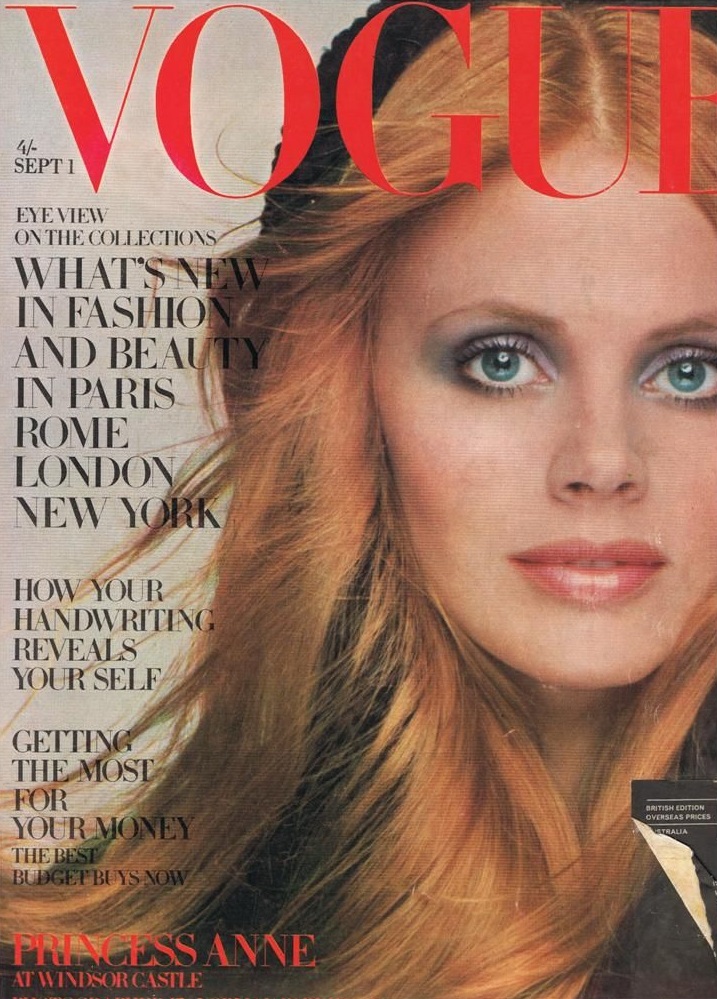 British Vogue Cover September 1969