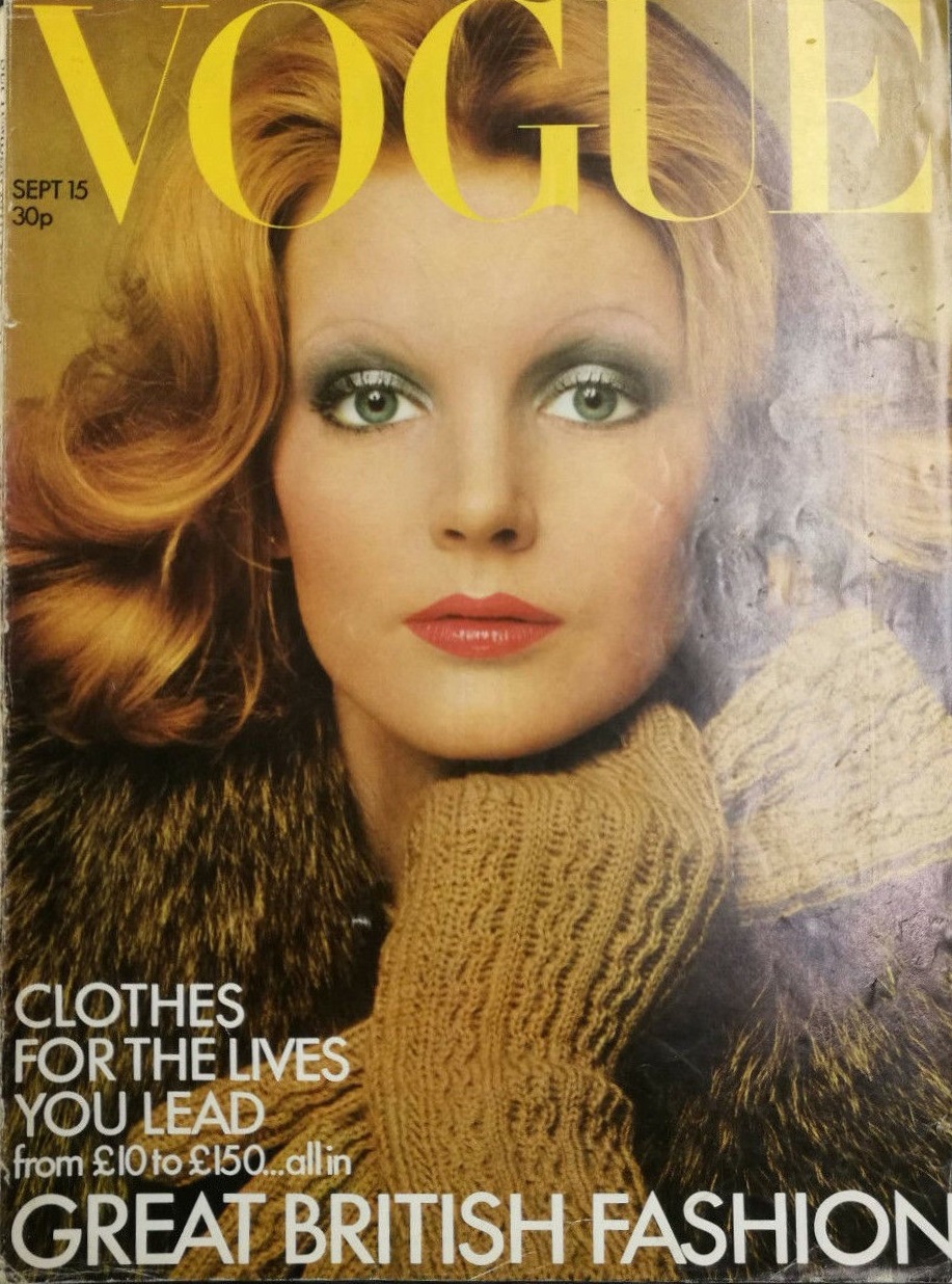 British Vogue Cover September 1972