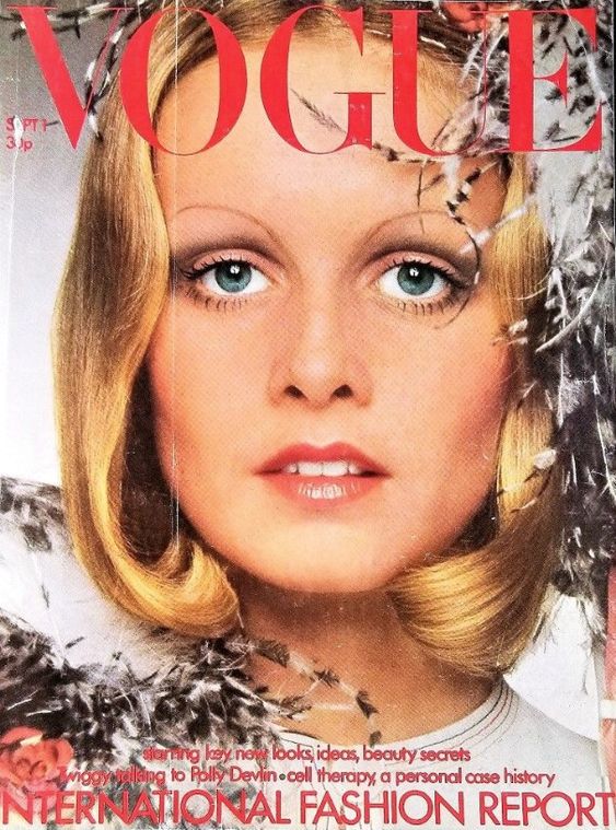 British Vogue Cover September 1972