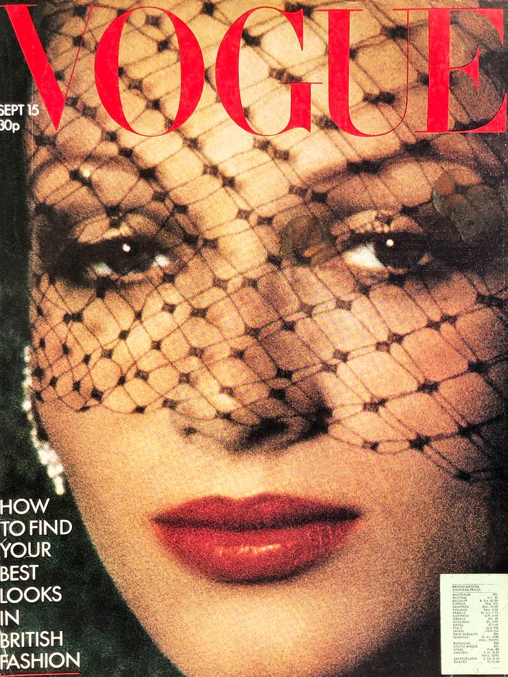 British Vogue Cover September 1973