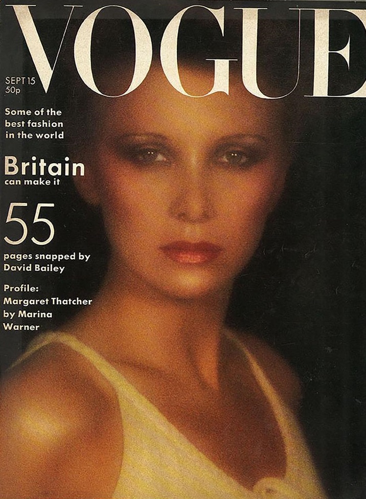 British Vogue Cover September 1975