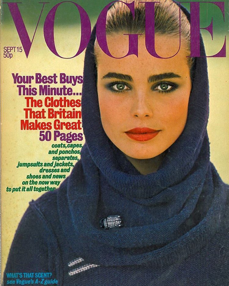 British Vogue Cover September 1976