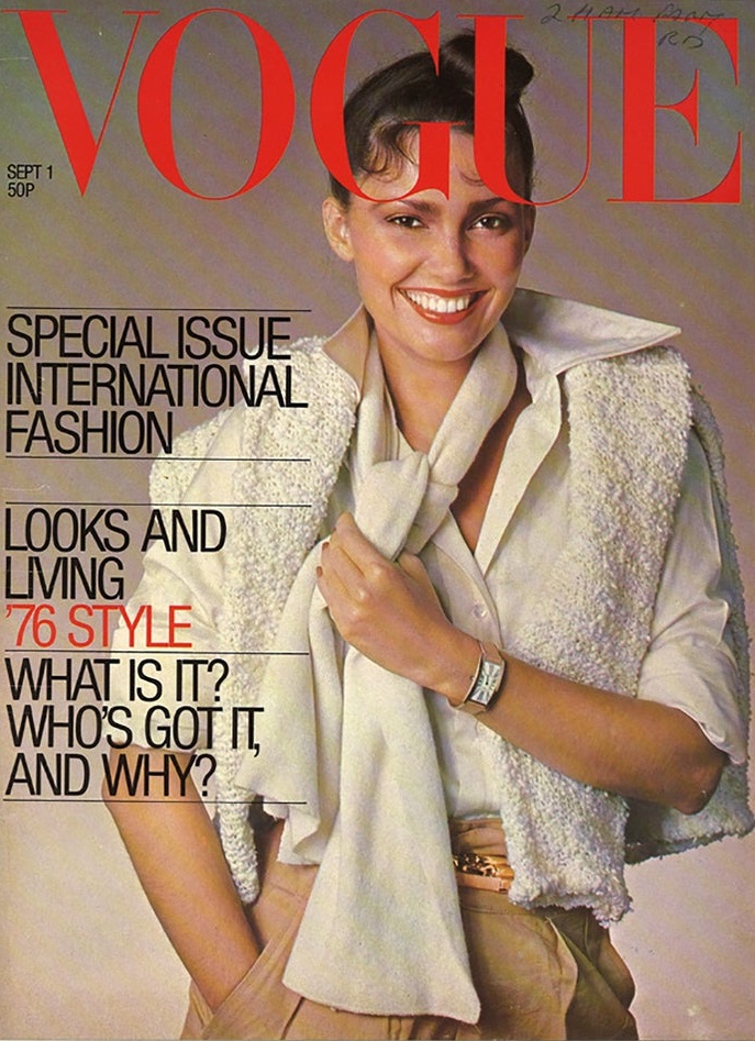 British Vogue Cover September 1976