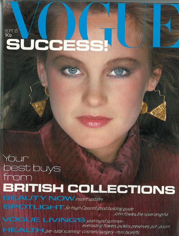 British Vogue Cover September 1980