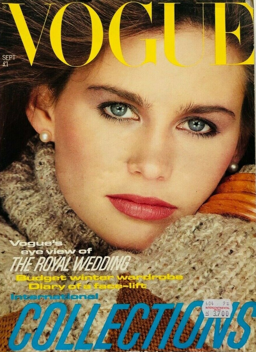 British Vogue Cover September 1981