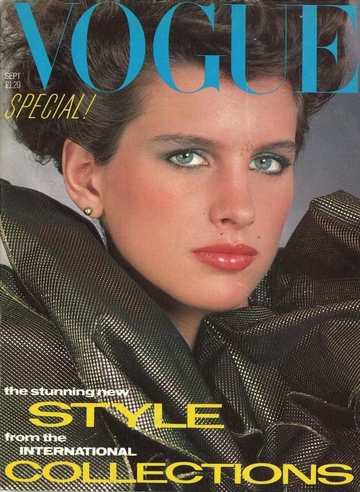 British Vogue Cover September 1982