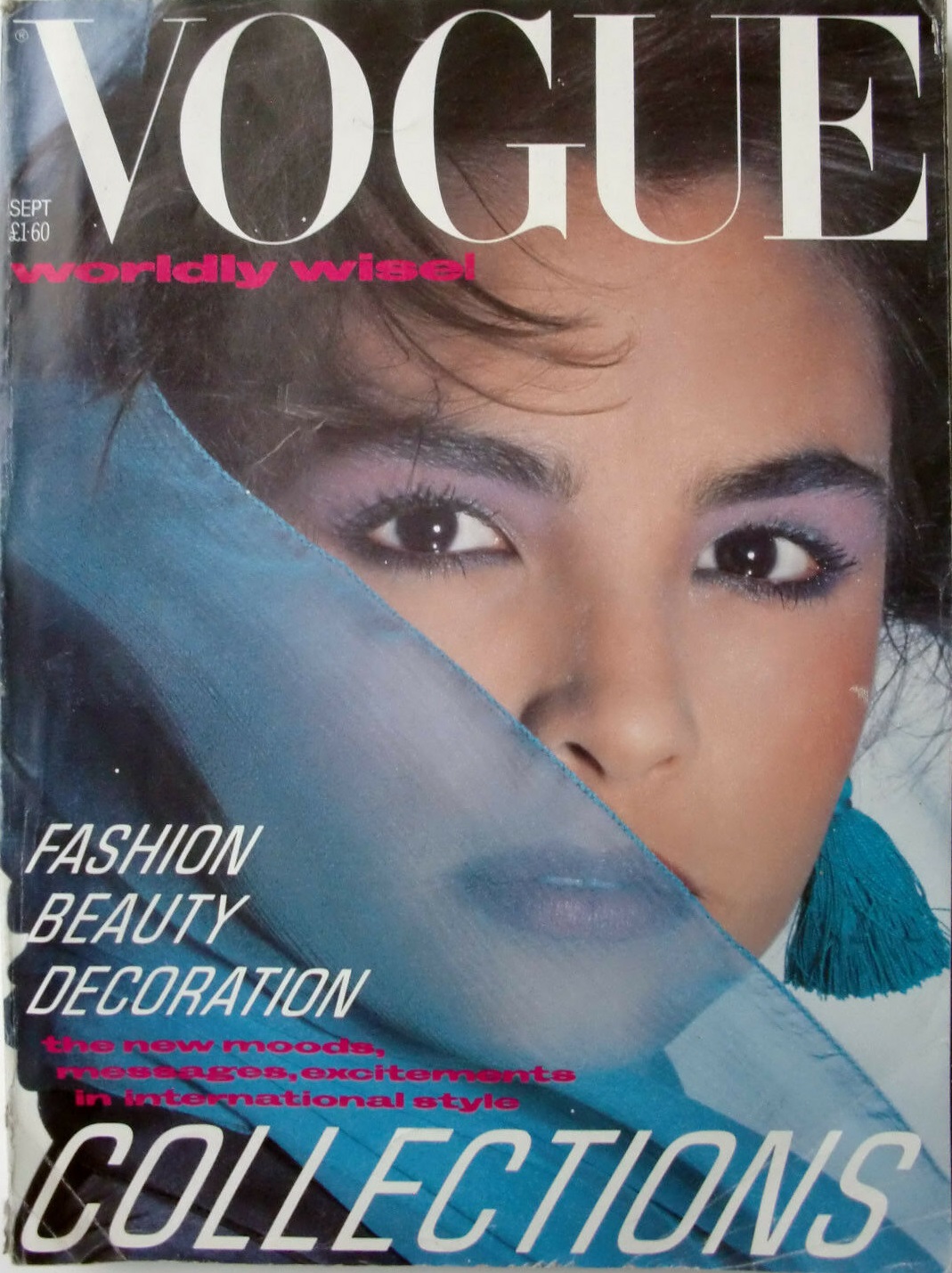 British Vogue Cover September 1984