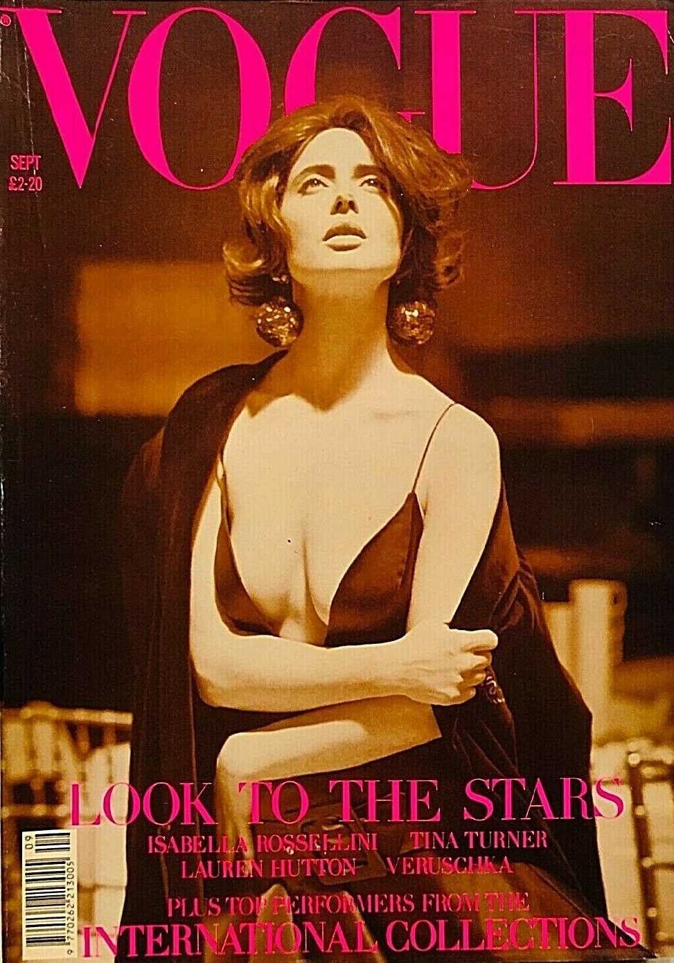 British Vogue Cover September 1989