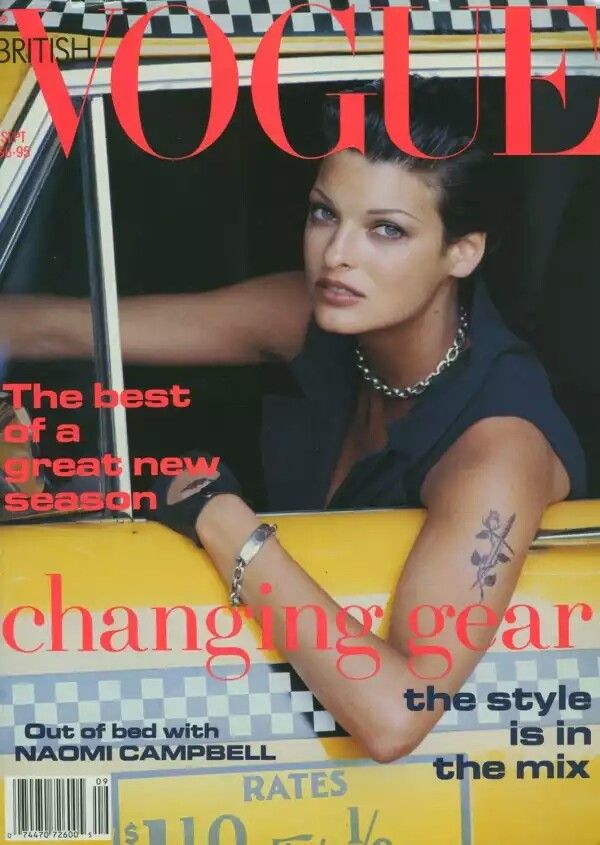 British Vogue Cover September 1992