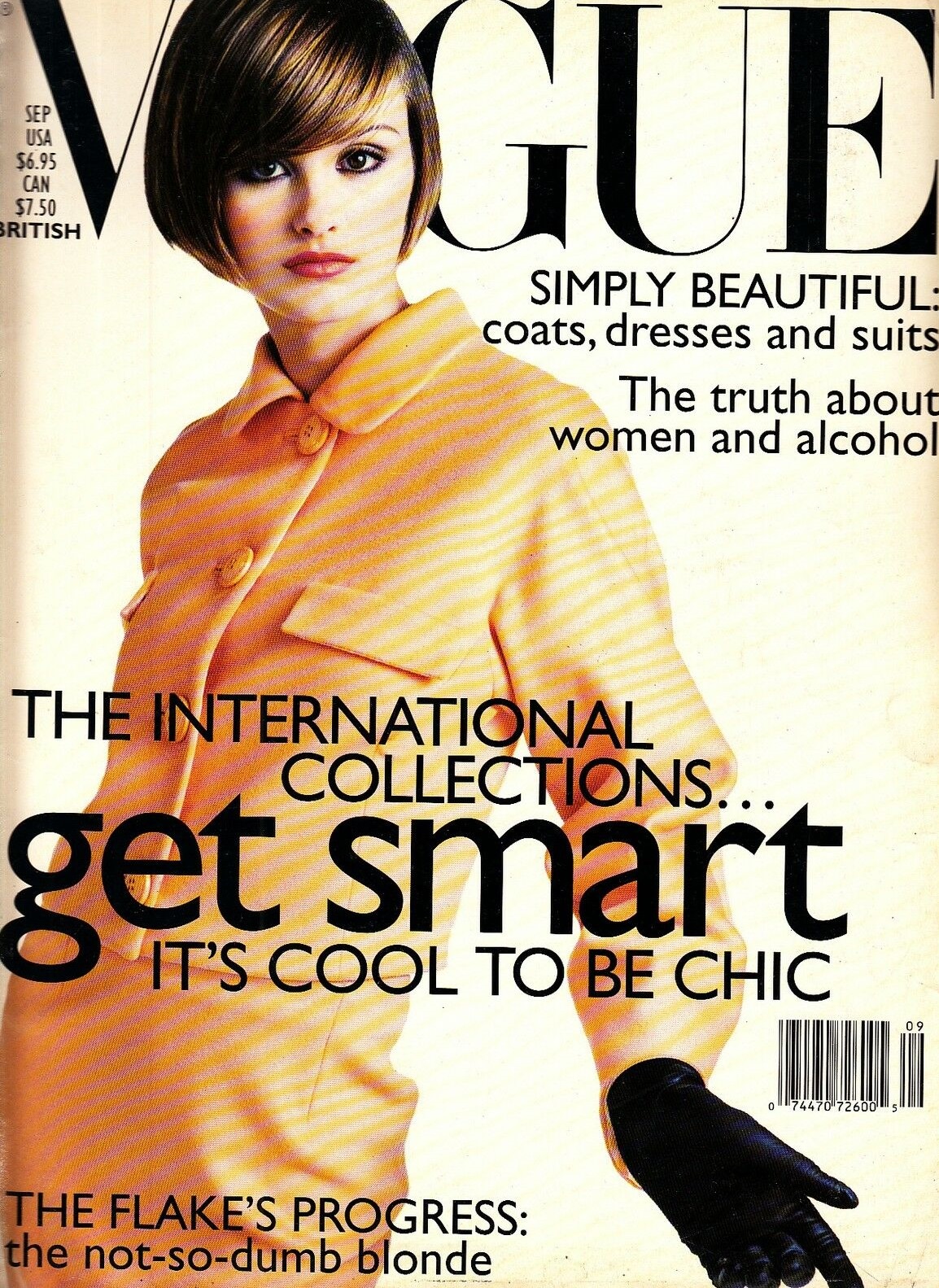 British Vogue Cover September 1995