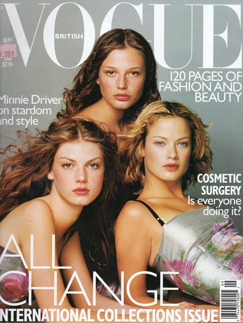 British Vogue Cover September 1998