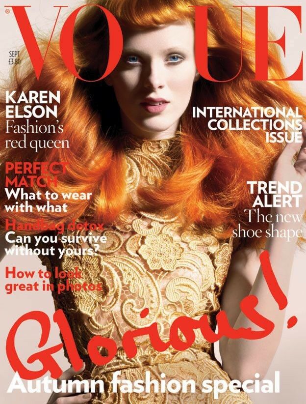 British Vogue Cover September 2008