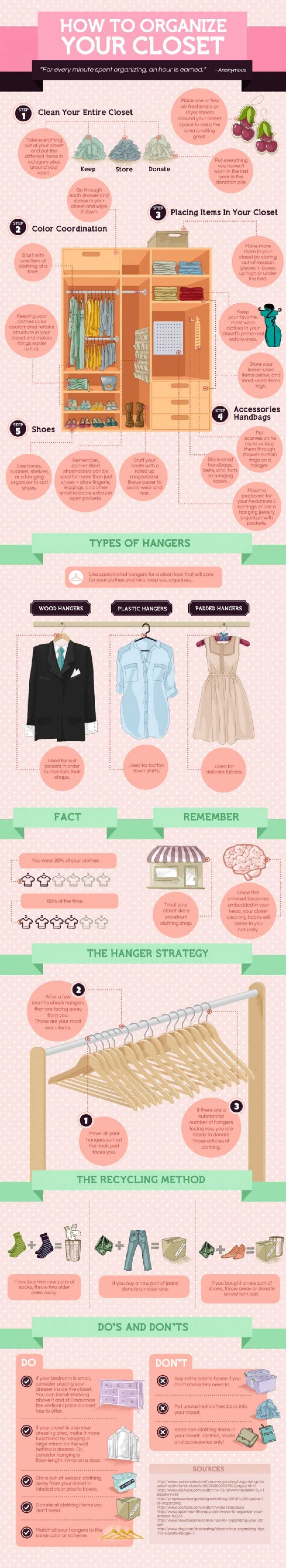 Optimize Your Organizing Infographic