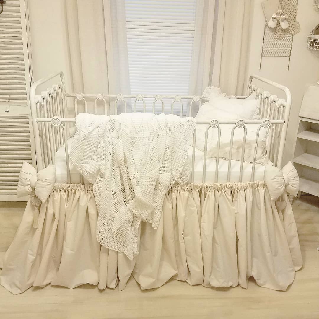 Ruffled Crib Skirt