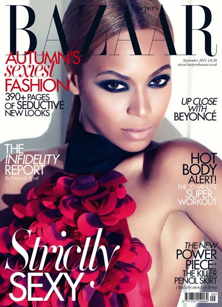 Beyonce British Harper's Bazaar Cover September 2011